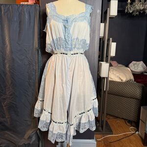Handmade Edwardian Combinations based on Met Museum - size S/M